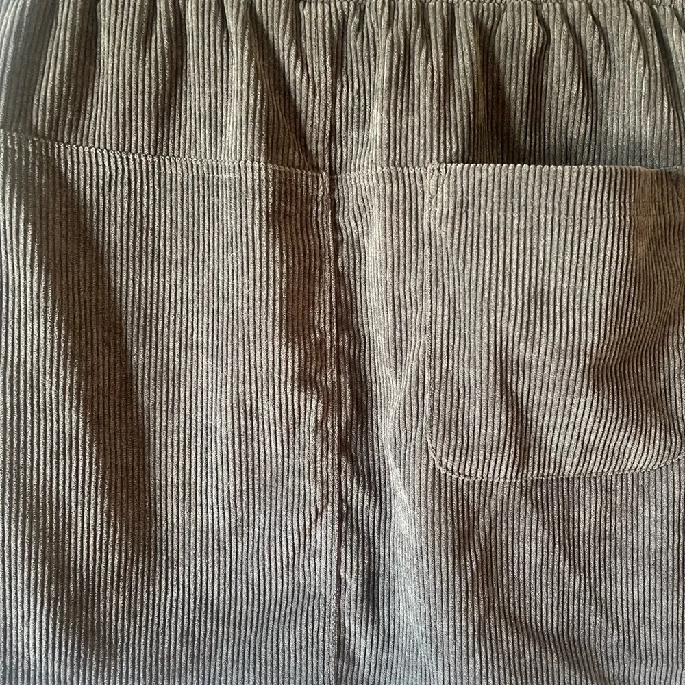 Wishlist Corduroy Mini Skirt - Charcoal Gray - Picture 7 of 10